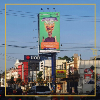 #OOHbillboard#kreditpintar#artvertising#baliho#billboard Billboard kredit pintar