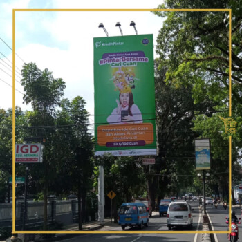 #OOHbillboard#kreditpintar#artvertising#baliho#billboard Billboard kredit pintar